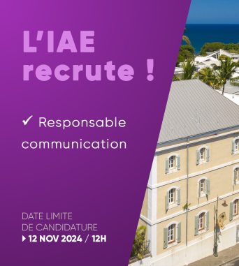 L’IAE recrute